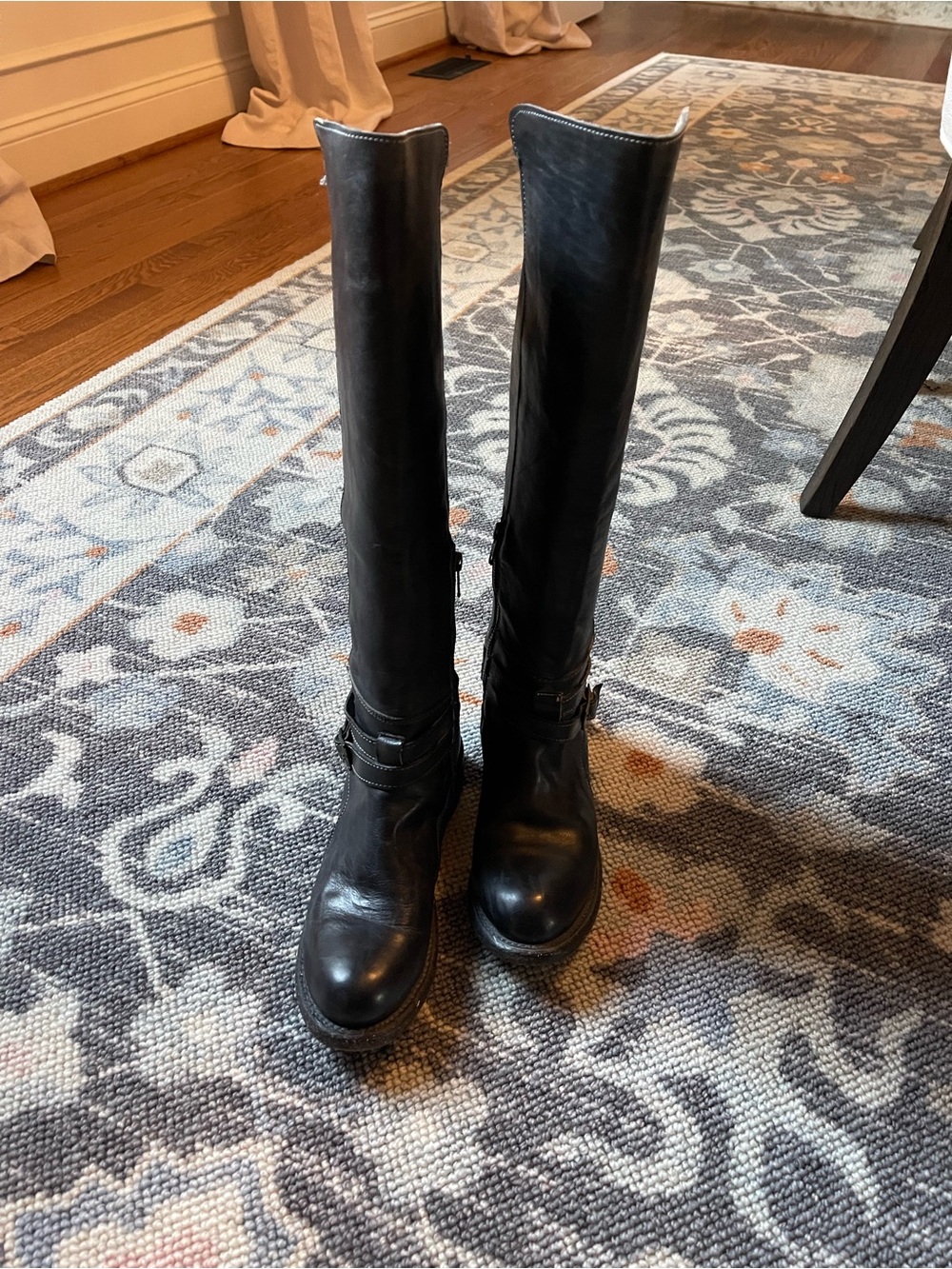Bed Stu Black Tall Women's Riding Boots